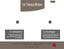 Tablet Screenshot of lanaucelloise.fr